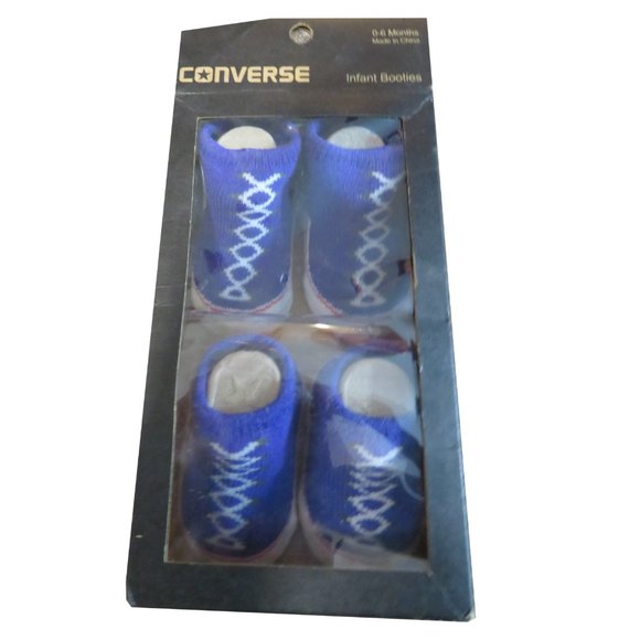 Converse Baby Booties Set for Infant Boys and Girl - Picture 2 of 2